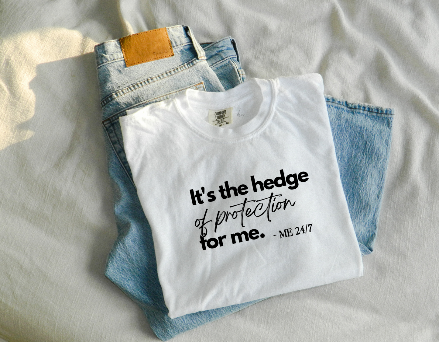 It's the hedge of protection for me Adult Tee